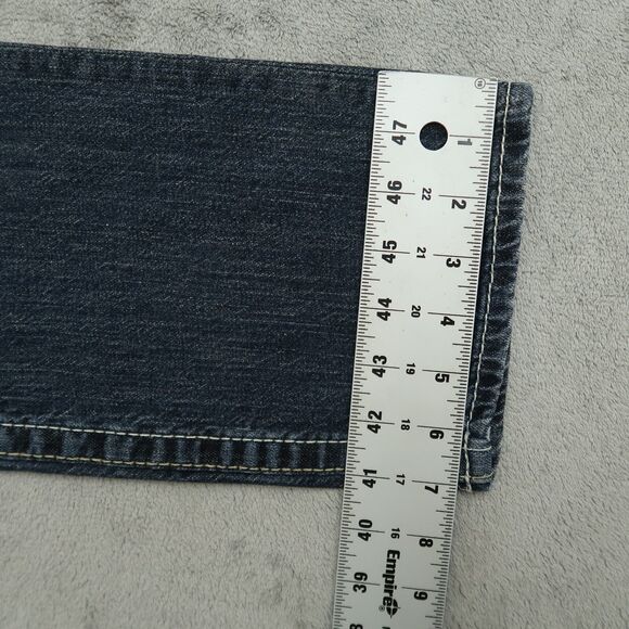 Big Star Jeans Women's 29 Mid-Rise Maddie Straight Denim 26.5" Inseam Distressed - Picture 4 of 16